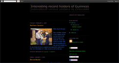 Desktop Screenshot of guinnesspeople.blogspot.com