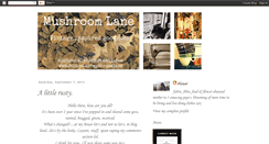 Desktop Screenshot of mushroomlane.blogspot.com
