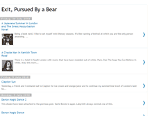 Tablet Screenshot of exitpursuedbyabear-gary.blogspot.com