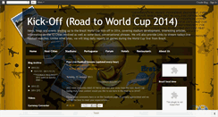 Desktop Screenshot of kick-off-2014.blogspot.com