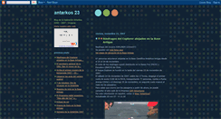 Desktop Screenshot of antarkos23.blogspot.com