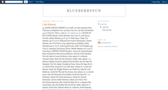 Desktop Screenshot of blueberryfun.blogspot.com