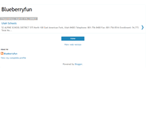 Tablet Screenshot of blueberryfun.blogspot.com