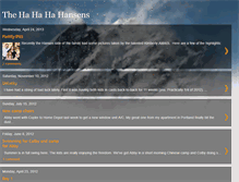 Tablet Screenshot of hahahahansens.blogspot.com