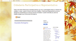Desktop Screenshot of cidadanismo.blogspot.com