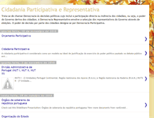 Tablet Screenshot of cidadanismo.blogspot.com