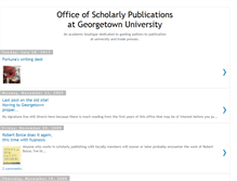 Tablet Screenshot of georgetownbooks.blogspot.com