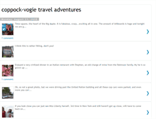Tablet Screenshot of coppock-vogietraveladventures.blogspot.com
