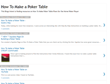 Tablet Screenshot of howtomakeapokertable.blogspot.com