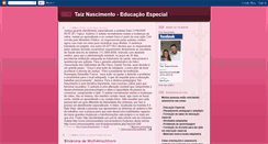 Desktop Screenshot of especial-educacao.blogspot.com