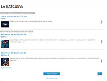 Tablet Screenshot of batmandelfuturo.blogspot.com