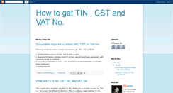 Desktop Screenshot of howtogettincstandvatno.blogspot.com