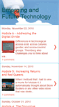 Mobile Screenshot of emergingandfuturetechnology.blogspot.com