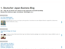 Tablet Screenshot of japan-deutschland.blogspot.com