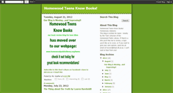 Desktop Screenshot of homewoodteens.blogspot.com