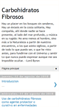 Mobile Screenshot of carbohidratosfibrosos.blogspot.com