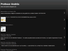 Tablet Screenshot of cienciandres.blogspot.com