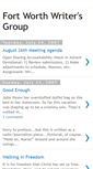 Mobile Screenshot of fortworthwriters.blogspot.com