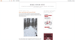Desktop Screenshot of bikesnobnyc.blogspot.com
