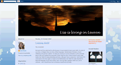Desktop Screenshot of lissislivinginleuven.blogspot.com