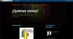 Desktop Screenshot of comunidadcolombialgtbsomos.blogspot.com