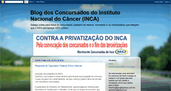 Desktop Screenshot of concursadosinca.blogspot.com