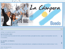 Tablet Screenshot of lacamporaboedo.blogspot.com