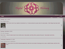 Tablet Screenshot of digital--alchemy.blogspot.com
