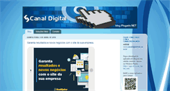 Desktop Screenshot of canaldigitalweb.blogspot.com