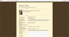 Desktop Screenshot of bitburnblog.blogspot.com