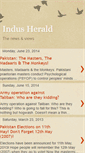Mobile Screenshot of indusherald.blogspot.com
