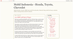 Desktop Screenshot of mobiljakarta87.blogspot.com