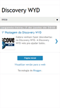 Mobile Screenshot of discovery-wyd.blogspot.com