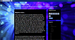 Desktop Screenshot of magiilivet.blogspot.com