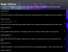 Tablet Screenshot of magiilivet.blogspot.com