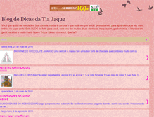 Tablet Screenshot of blogdedicasdatiajaque.blogspot.com