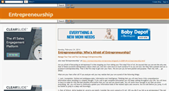 Desktop Screenshot of entrepreneurship-entrepreneur.blogspot.com
