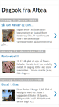 Mobile Screenshot of dagbokfraaltea.blogspot.com