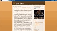 Desktop Screenshot of aoeism.blogspot.com