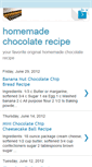 Mobile Screenshot of homemadechocolaterecipe.blogspot.com