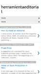 Mobile Screenshot of herramientaeditorial.blogspot.com