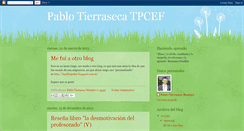 Desktop Screenshot of pablotierrasecatpcef.blogspot.com
