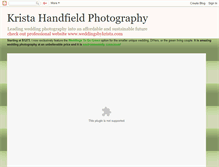 Tablet Screenshot of kristahandfieldphotography.blogspot.com