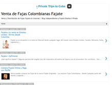Tablet Screenshot of fajate.blogspot.com
