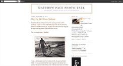 Desktop Screenshot of matthewpacephoto.blogspot.com