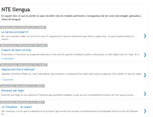 Tablet Screenshot of ntellengua.blogspot.com
