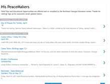 Tablet Screenshot of hispeacemakers.blogspot.com