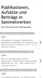 Mobile Screenshot of baumannbibliographie.blogspot.com