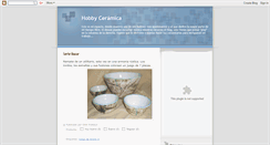 Desktop Screenshot of hobbyceramica.blogspot.com