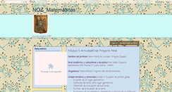 Desktop Screenshot of matematicasv6nortigosa.blogspot.com